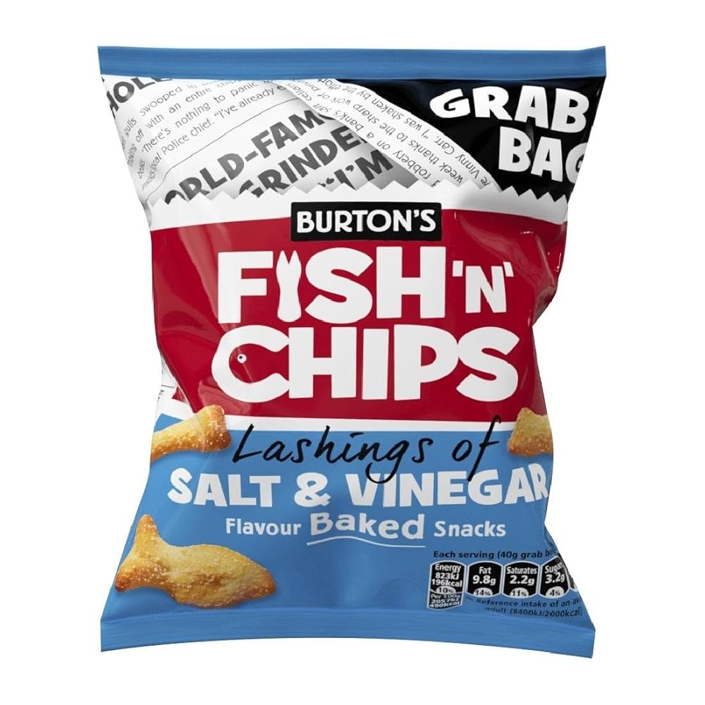Burton’s Fish ‘n’ Chips 30x40g – EatsnTreats